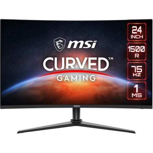 MSI Optix G274CV 27" Class Full HD Curved Screen Gaming LCD Monitor   16:9   Black Front/500