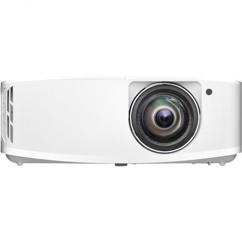 Optoma 4K400STx 3D Short Throw DLP Projector   16:9   White Front/500