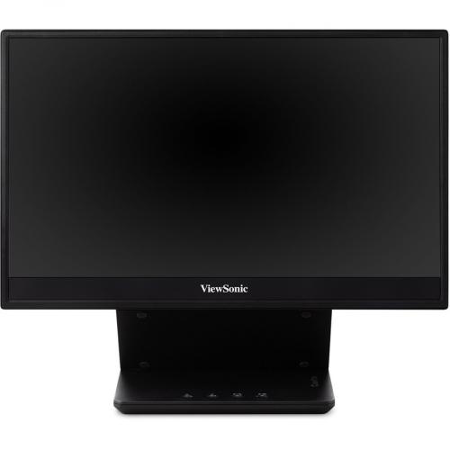 ViewSonic VP16 OLED 15.6 Inch 1080p Portable OLED Monitor With 2 Way Powered 40W USB C, Pantone Validated, Factory Calibrated, Built In Ergonomic Stand With Protective Cover Front/500