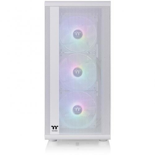 Thermaltake S200 TG ARGB Snow Mid Tower Chassis Front/500