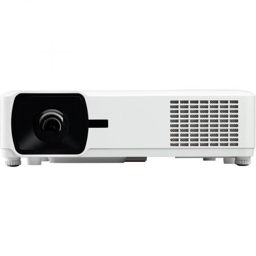 ViewSonic LS610WH 4000 Lumens WXGA LED Projector With H/V Keystone, 4 Corner Adjustment And LAN Control For Home And Office Front/500