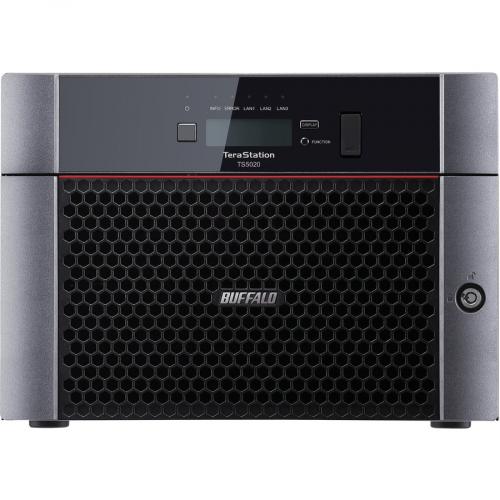BUFFALO TeraStation 5820 8 Bay 32TB (4x8TB) Business Desktop NAS Storage Hard Drives Included Front/500