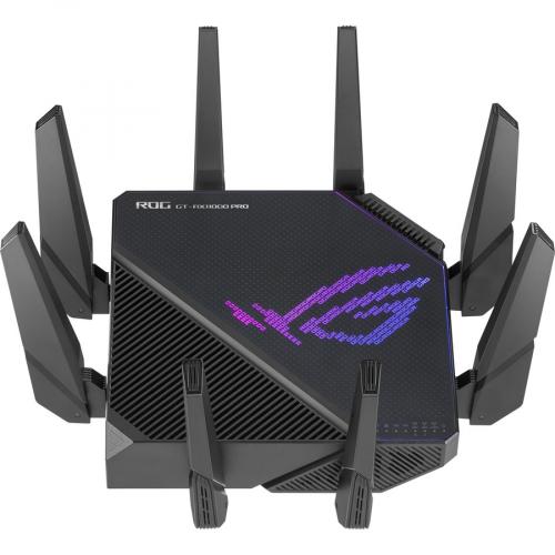 Asus ROG Rapture GT AX11000 Pro Wi Fi 6 IEEE 802.11ax Ethernet Wireless Router Front/500