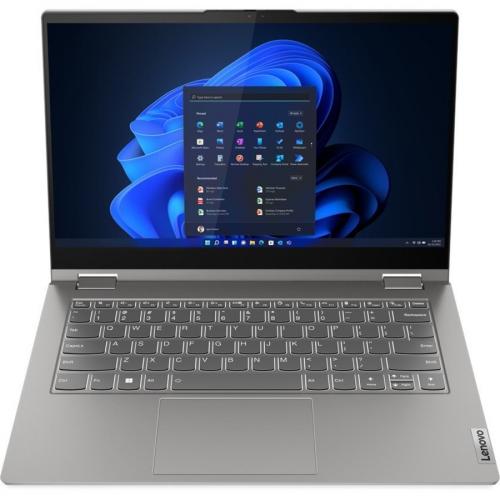 Lenovo ThinkBook 14s Yoga 14" Touchscreen Convertible 2 In 1 Notebook Intel Core I5 1335U 16GB RAM 256GB SSD Mineral Grey   1920 X 1080 Full HD Display   In Plane Switching (IPS) Technology   Intel Core I5 1335U Deca Core   16 GB RAM   256 GB SSD Front/500