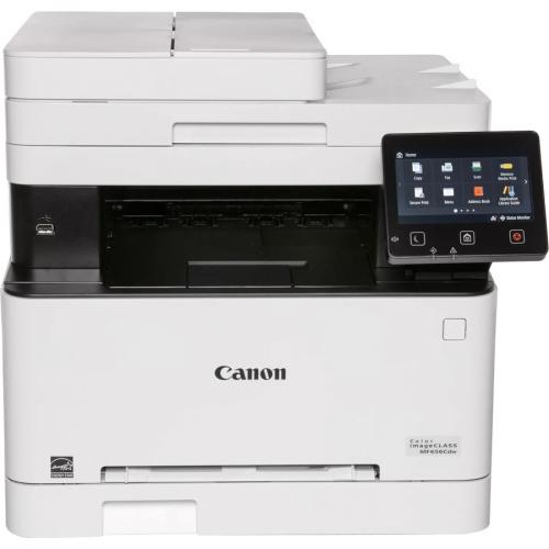 Canon ImageCLASS MF656Cdw Wireless Laser Multifunction Printer   Color   White Front/500