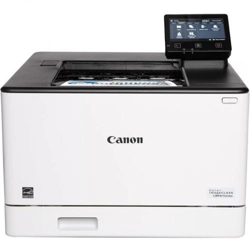 Canon ImageCLASS LBP674Cdw Desktop Wireless Laser Printer   Color Front/500