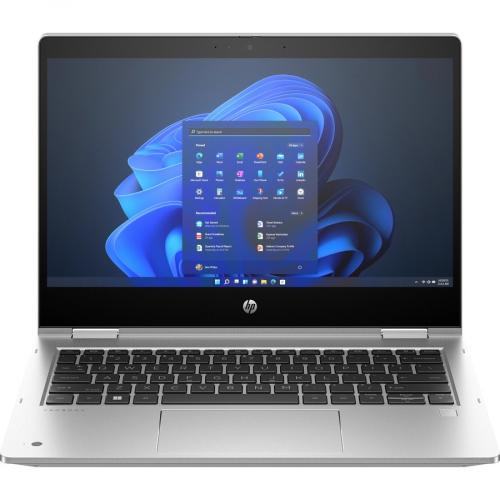 HP Pro X360 435 G10 13.3" Touchscreen Convertible 2 In 1 Notebook   Full HD   AMD Ryzen 3 7330U   8 GB   256 GB SSD   Pike Silver Aluminum Front/500