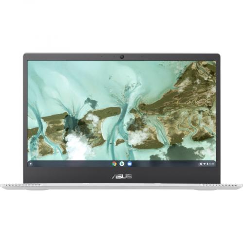 Asus Chromebook Flip CX1400 CX1400FKA DS84FT 14" Touchscreen Convertible 2 In 1 Chromebook   Full HD   Intel Celeron N4500   8 GB   64 GB Flash Memory   Transparent Silver Front/500