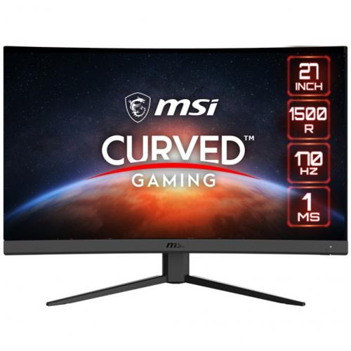 MSI G27CQ4 E2 27" Class WQHD Curved Screen Gaming LCD Monitor   16:9 Front/500