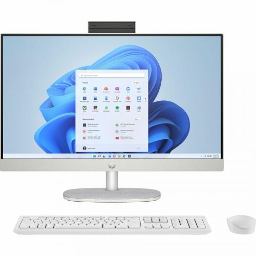 HP 24 Cr0000a 24 Cr0090 All In One Computer   AMD Ryzen 7 7730U Octa Core (8 Core)   16 GB RAM DDR4 SDRAM   512 GB M.2 PCI Express NVMe SSD   23.8" Full HD 1920 X 1080 Touchscreen Display   Shell White Front/500