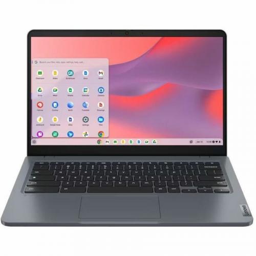 Lenovo 14e Chromebook Gen 3 82W6000AUS 14" Touchscreen Notebook   Full HD   Intel N100   4 GB   32 GB Flash Memory   Storm Gray Front/500