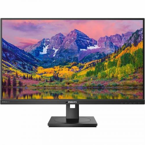Philips P Line 279P1B 27" Class 4K UHD LED Monitor   16:9   Textured Black Front/500