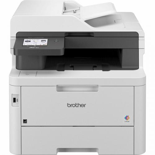 Brother MFC L3780CDW Wireless Digital Color All In One Printer With Laser Quality Output, Copy, Scan, And Fax, Single Pass Duplex Copy And Scan, Duplex And Mobile Printing, Gigabit Ethernet Front/500