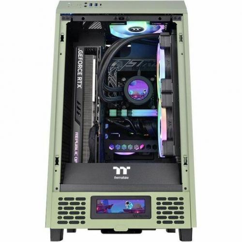 Thermaltake The Tower 200 Matcha Green Mini Chassis Front/500