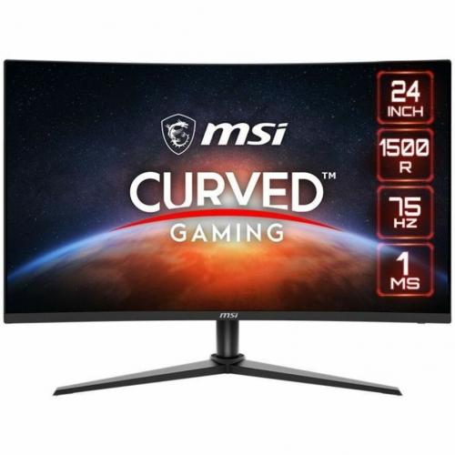 MSI G245CV 24" Class Full HD Curved Screen Gaming LCD Monitor   16:9 Front/500