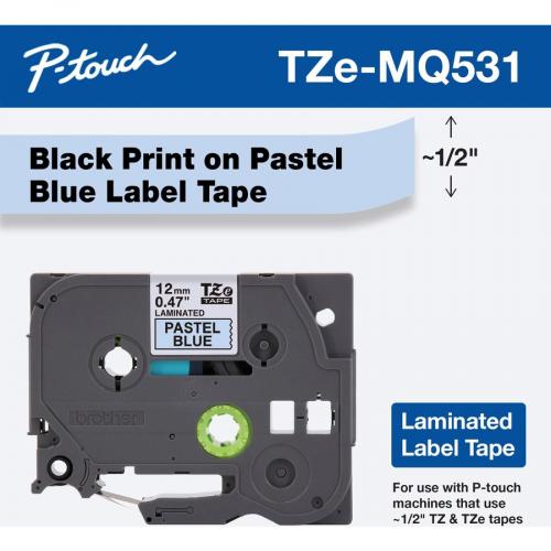 Brother P Touch TZe Laminated Tape Hero-Shot/500