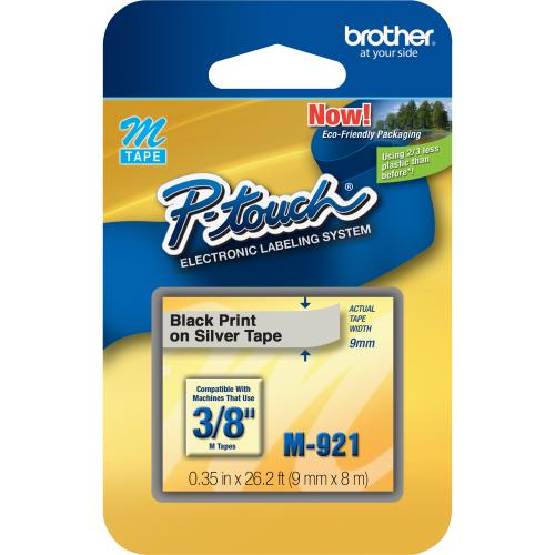 Brother P Touch Nonlaminated M Series Tape Cartridge In-Package/500