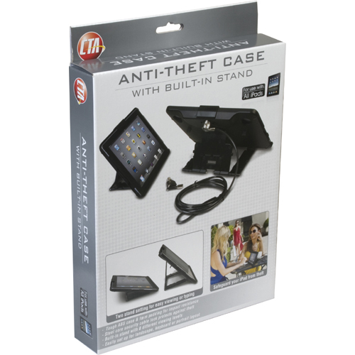 CTA Digital Anti Theft Case With Built In Stand In-Package/500