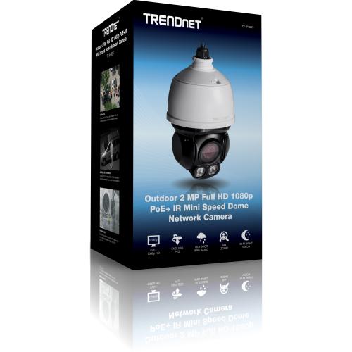 TRENDnet TV IP430PI 2 Megapixel HD Network Camera   Monochrome, Color   Dome In-Package/500