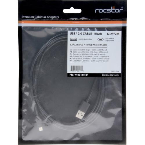 Rocstor USB To Micro USB Cable In-Package/500