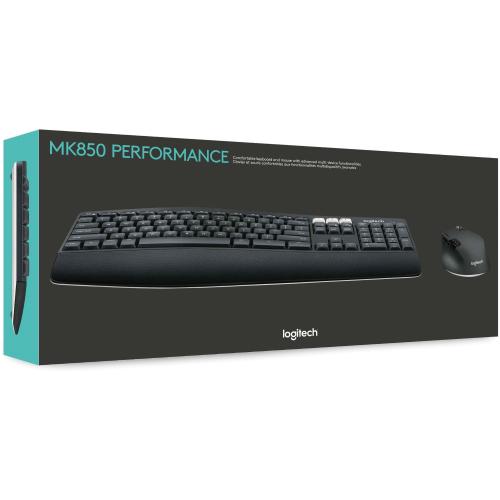 Logitech&reg; MK850 Performance Wireless Keyboard And Mouse Combo In-Package/500