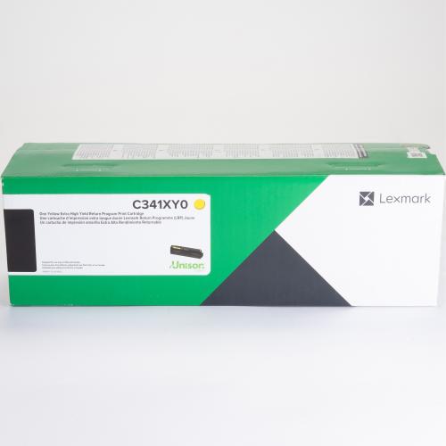 Lexmark Unison Original Toner Cartridge   Yellow In-Package/500