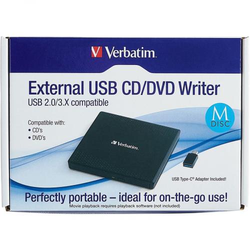 Verbatim DVD Writer   External In-Package/500