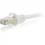 C2G 6ft Cat6 Snagless Shielded (STP) Network Patch Cable   White Left/500