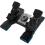 Saitek Flight Rudder Pedals Professional Simulation Rudder Pedals With Toe Brake Left/500