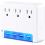 CyberPower Surge Protectors P3WUN Professional   Volts: 125 V Left/500