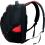 Swissdigital Design Anti Bacterial Black And Red Backpack Travel Kit J14 41 Left/500