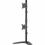 Rocstor ErgoReach Mounting Pole For Monitor   Black   Vertical Left/500