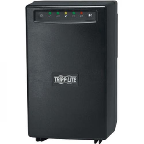 Tripp Lite By Eaton SmartPro 120V 1.5kVA 980W Line Interactive UPS, Tower, USB, DB9, 6 Outlets   Battery Backup Left/500