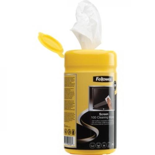 Fellowes Screen Cleaning Wipes   100ct Left/500