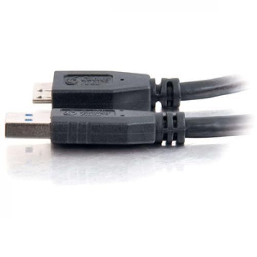 C2G 2m USB Cable   USB 3.0 A To Micro USB B Cable (6ft)   USB Phone Cable Left/500
