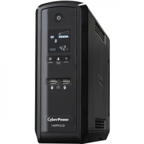CyberPower CP1350PFCLCD PFC Sinewave UPS Systems Left/500