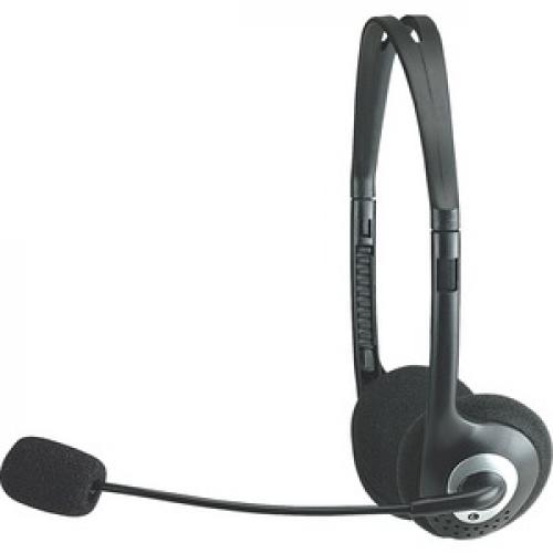 Manhattan Stereo Headset With Microphone And In Line Volume Control Left/500