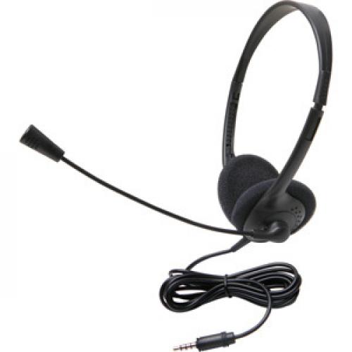 Califone 3065Avt Lightweight Stereo Headset W/Mic 3.5Mm Left/500