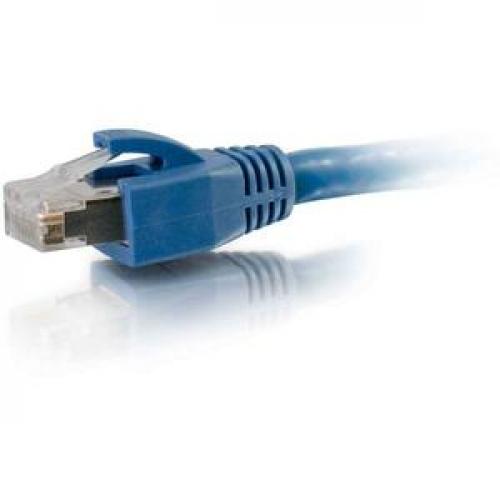 C2G 300ft Cat6 Ethernet Cable   Snagless Sold Shielded   Blue Left/500