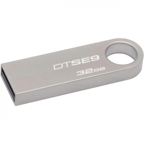 Kingston 32GB USB 2.0 DataTraveler SE9 (Metal Casing) US Left/500
