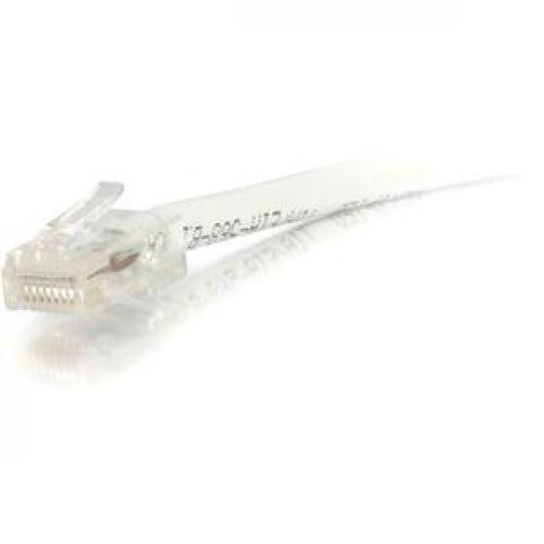 C2G 10ft Cat6 Non Booted Unshielded (UTP) Network Patch Cable   White Left/500