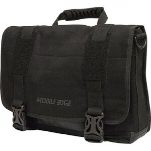 Mobile Edge ECO Rugged Carrying Case (Messenger) For 14" To 15" Apple IPad MacBook Pro   Black Left/500