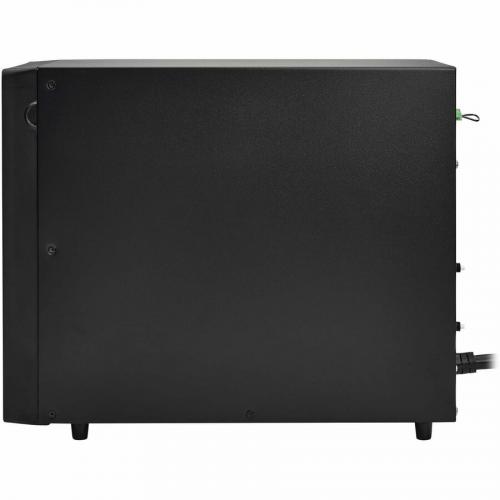 Eaton Tripp Lite Series SmartOnline 1000VA 900W 120V Double Conversion UPS   6 Outlets, Extended Run, Network Card Option, LCD, USB, DB9, Tower Battery Backup Left/500
