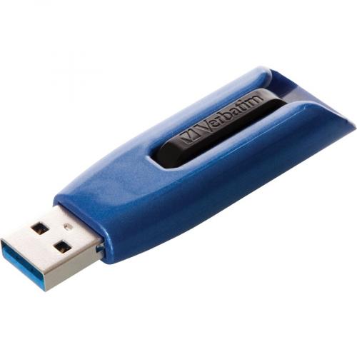 Verbatim 64GB Store 'n' Go V3 Max USB 3.0 Flash Drive   Blue Left/500