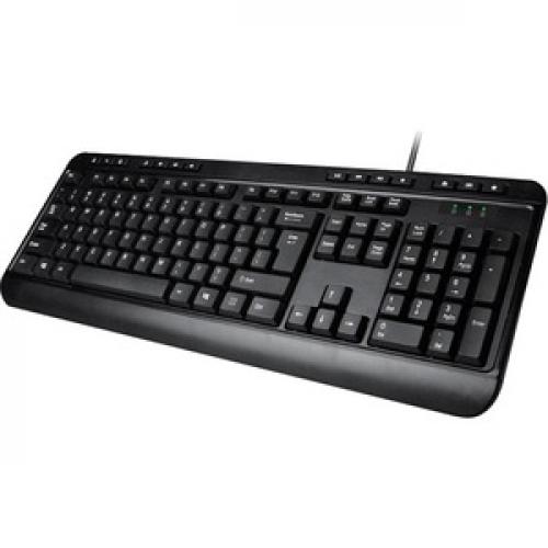 Adesso AKB 132 Multimedia Desktop Keyboard Left/500
