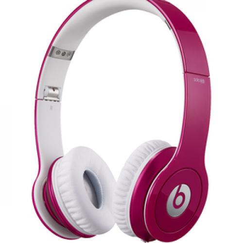 BEATS SOLO HD DRENCHED MATTE PINK Left/500