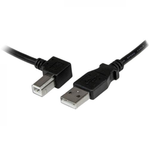StarTech.com 1m USB 2.0 A To Left Angle B Cable   M/M Left/500