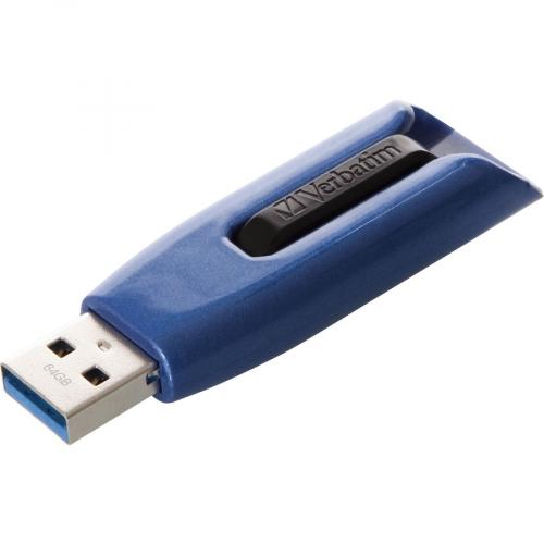 128GB Store 'n' Go V3 Max USB 3.0 Flash Drive   Blue Left/500