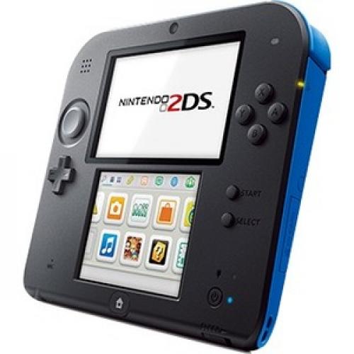 Nintendo 2DS Elec Blue W Mario Left/500