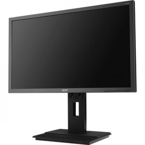 Acer B246HL 24" Full HD LED LCD Monitor   16:9   Dark Gray Left/500